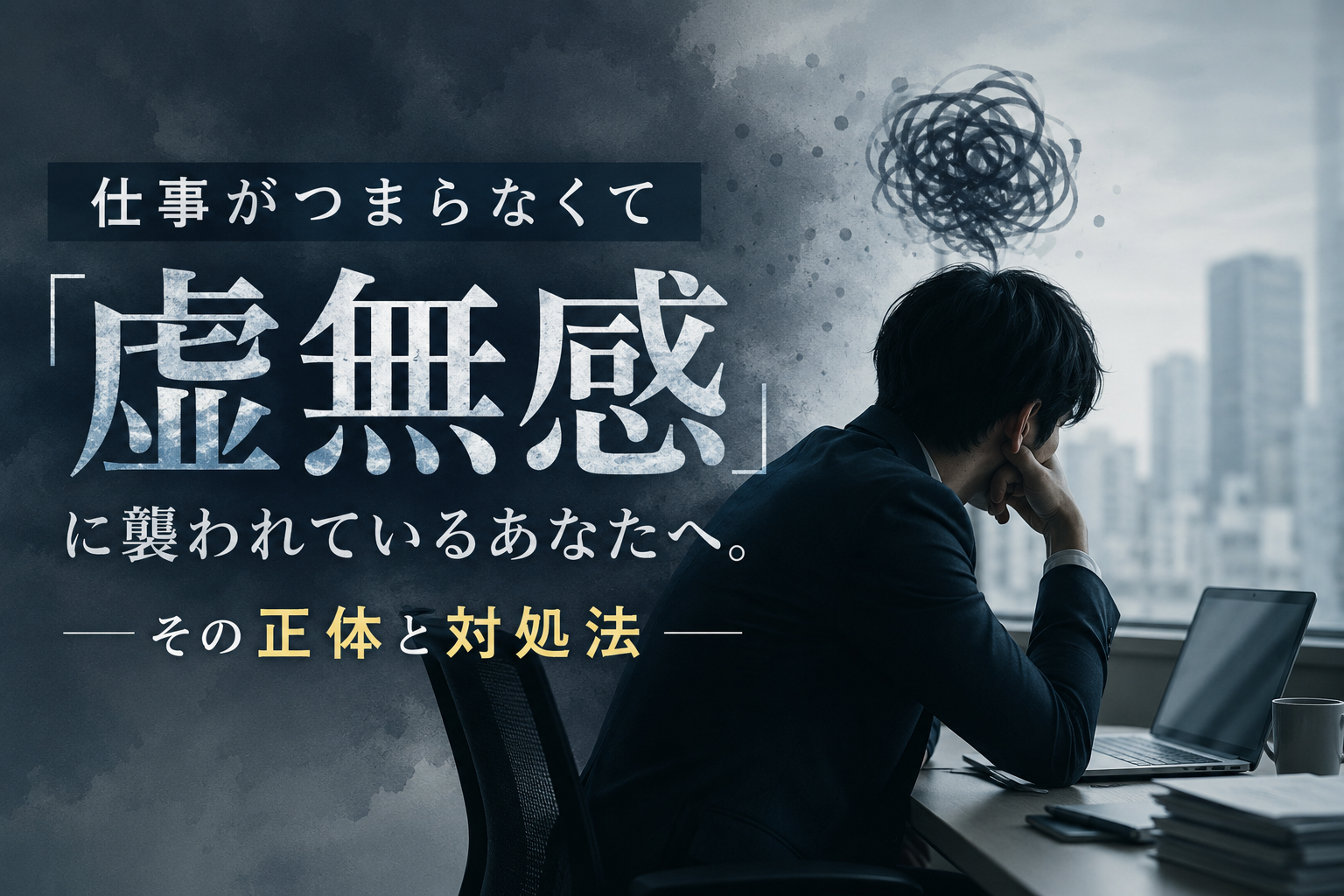 仕事がつまらなくて「虚無感」に襲われているあなたへ。その正体と対処法