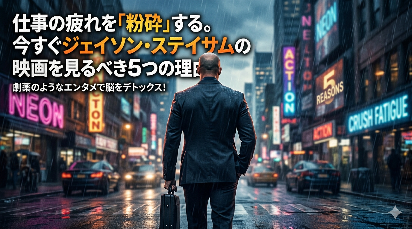 仕事の疲れを「粉砕」する。今すぐジェイソン・ステイサムの映画を見るべき5つの理由