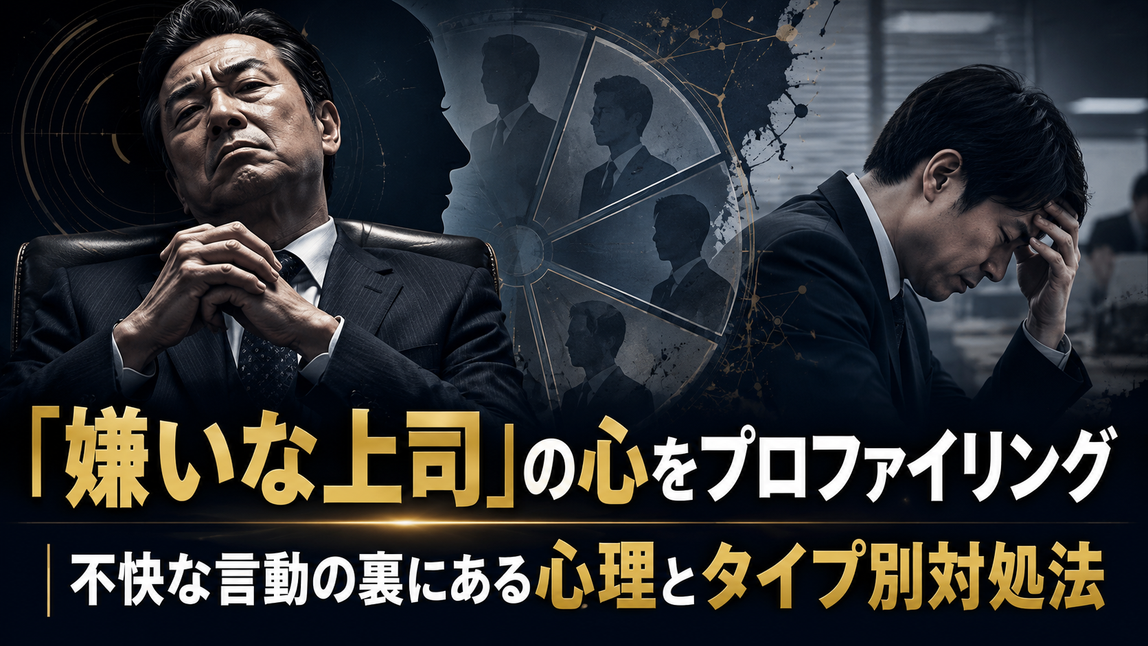 「嫌いな上司」の心をプロファイリング｜不快な言動の裏にある心理とタイプ別対処法